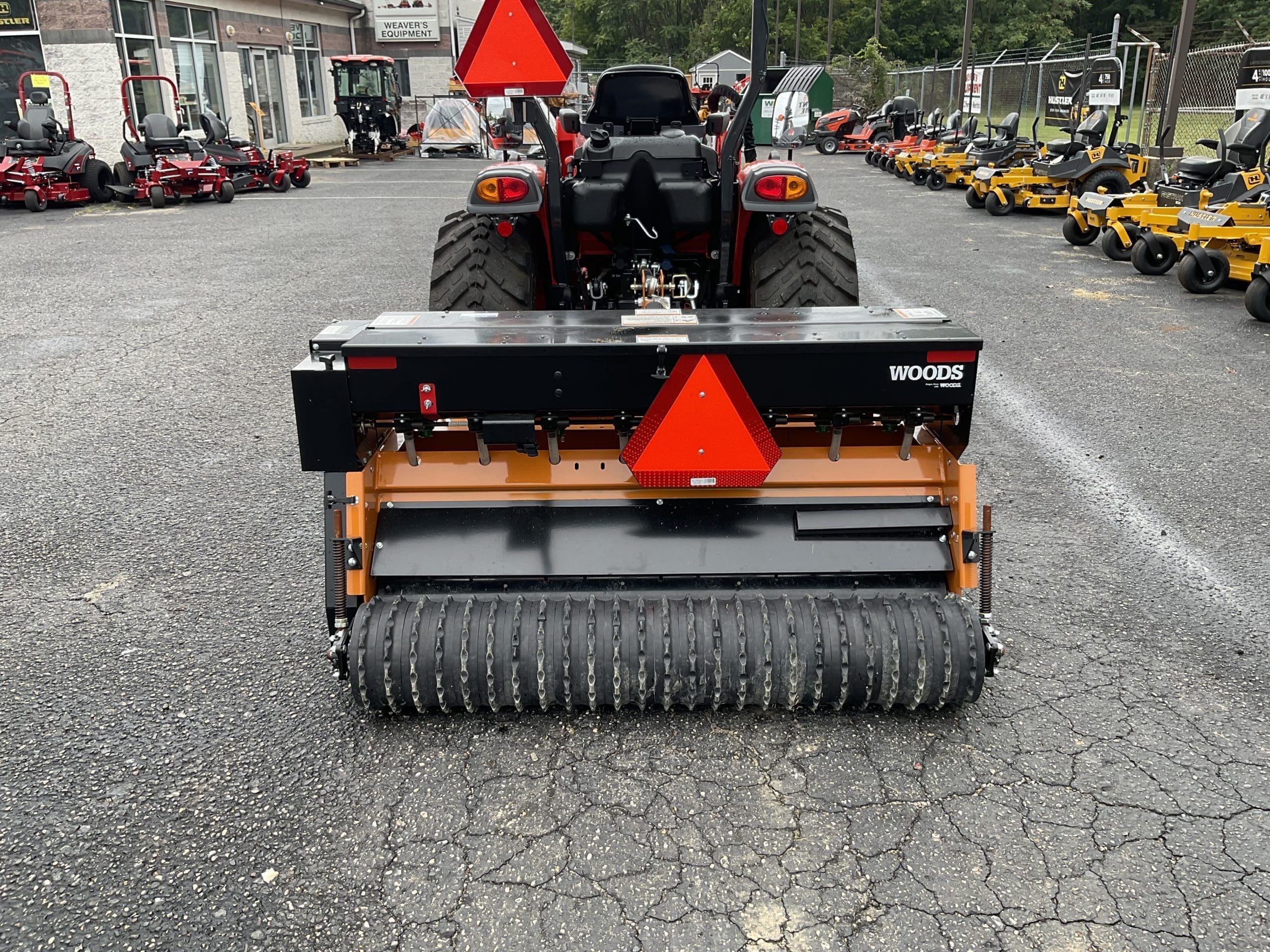 Weavers Equipment 60 Inch Woods Seeder for Rent Weavers Equipment