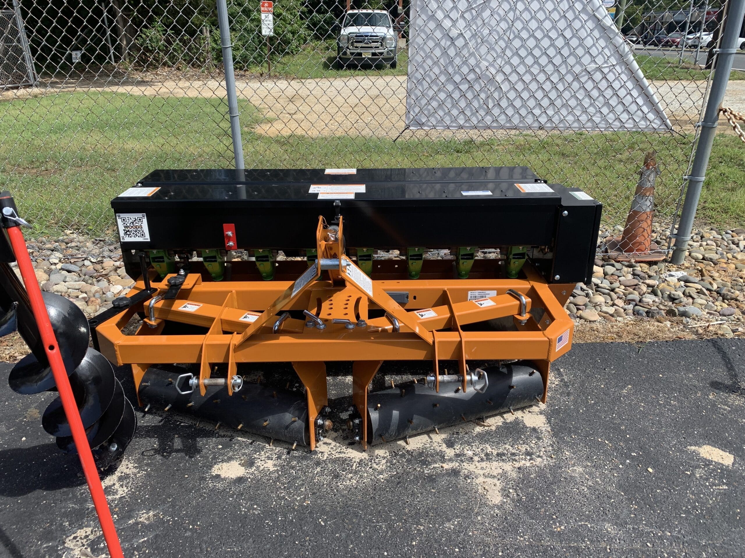 Weavers Equipment 60 Inch Woods Seeder for Rent Weavers Equipment